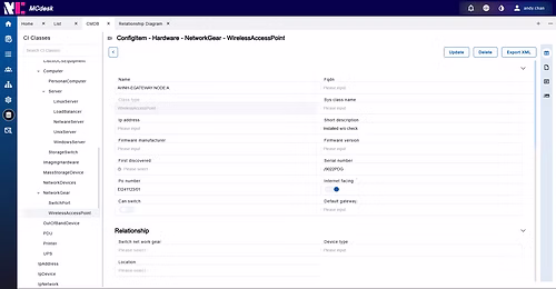 Configuration Management Database (CMDB)