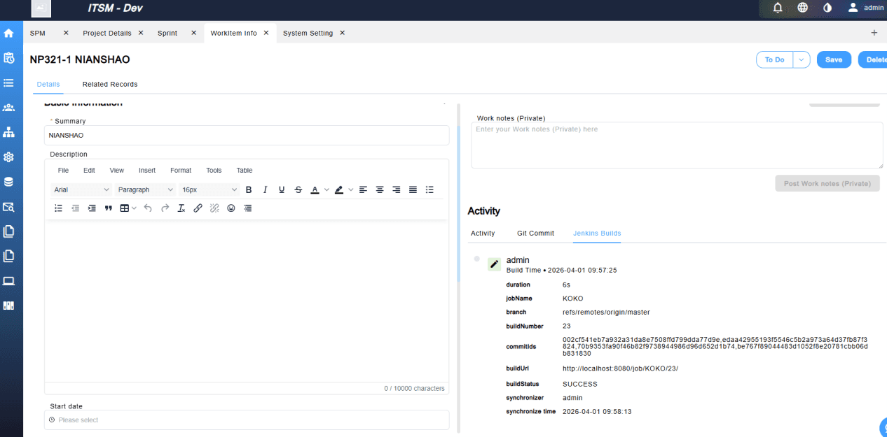 DevOps Integration